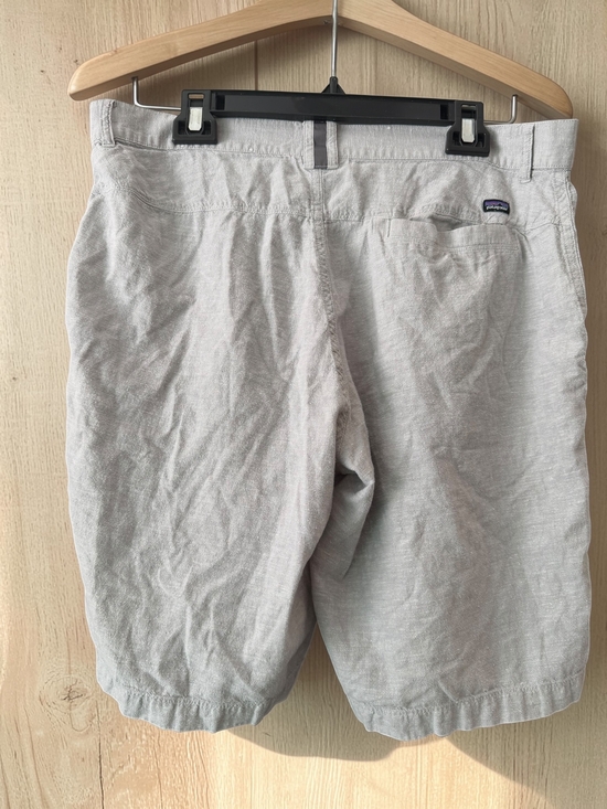 Patagonia Hemp Cotton Shorts Mens 34 Gray Outdoor Casual Lightweight - Picture 2 of 4